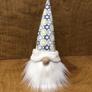 Star of David Gnome Hanukkah  Jewish Decor Rosh Hashanah Minimalist Gift